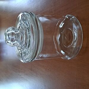Clear Glass Apothecary Jar